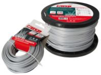 Леска для триммера D 2,4 мм. L 15 м. с металлической крошкой, Квадрат