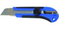Нож технический 25 мм. "TOOLBERG" Профи Twist-Lock с сегментированным лезвием, с металлической ведом