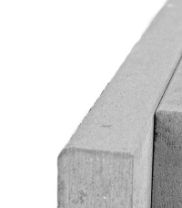 Бордюр тротуарный 1000х200х80 мм , серый