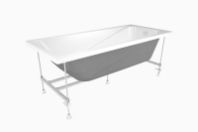 Ванна акриловая "Light" 1,7х0,7 м.(экран+каркас)