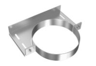 Хомут настенный d 200 мм. нерж. 1 мм.