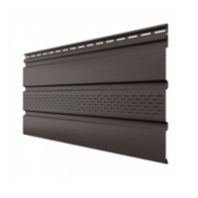 Соффит 3000х0,93х340 мм. "ТН" перфорированный, белый/жасмин