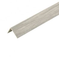 Угол отделочный ПВХ 15х15 мм. L=2.7 м. 253 Ясень серый