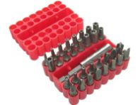 Набор бит "Uspex", сталь СV, 60 мм. + магнитный адаптер