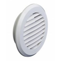 Купить Решетка вентиляционная круглая ф100, фланец ф136(145), ПКР 145/100 недорого Решетка вентиляционная круглая ф100, фланец ф136(145), ПКР 145/100