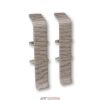 Соединение ПВХ 70 мм "Деконика" №294 Орех Антик