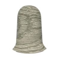 Угол наружный ПВХ 55 мм "Идеал" №210 Дуб пепельный