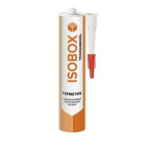 Герметик "ISOBOX" санитарный силикон белый 260 мл