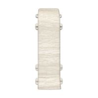 Соединение ПВХ 55 мм "Идеал" №252 Ясень белый