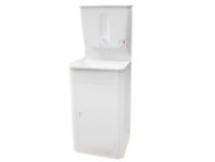 Дачный умывальник "Мойдодыр" 17 л. с водонагревателем пласт.мойка