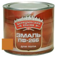 Эмаль для пола ПФ-266 Желто-коричневая 1,8 кг. "Царицынские краски"