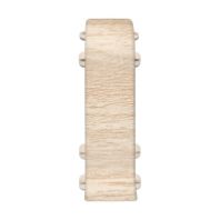 Соединение ПВХ 55 мм "Идеал" №251 Ясень светлый