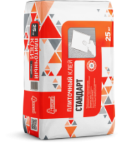 Клей для плитки "Старатели" "Стандарт" для внутренних работ 25 кг.