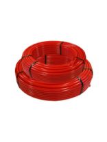 Труба из сшитого полиэтилена D 16 мм. красная