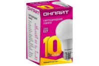Лампа светодиодная E27 A55 10Вт 2700К "Онлайт" 750Лм (19203)