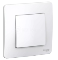 Выключатель 1-кл. СП "BLANCA" 10А Белый, SchE BLNVS010101