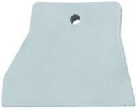 Шпатель резиновый 40 мм "TOOLBERG" белый