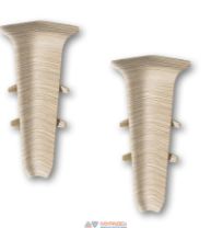 Угол внутренний ПВХ 70 мм "Деконика" №294 Орех Антик