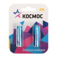 Элемент питания тип AA "Космос" алкалиновые, 2 шт. на блистере (LR6/316)