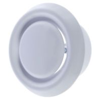 Купить Анемостат проточно-вытяжной ф125 с фланцем, А125Ф недорого Анемостат проточно-вытяжной ф125 с фланцем, А125Ф