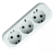 Колодка удлинителя с/з 3-м АВС-пл."У", UNIVersal E303