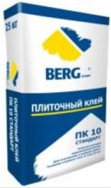 Клей для плитки "BERGhome" ПК 10 для внутренних и наружных работ 25 кг.