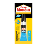 Купить Клей-гель секундный 3 гр. "Супер Момент" недорого Клей-гель секундный 3 гр. "Супер Момент"