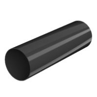 Труба водосточная "ТН ПВХ" черный 3 м.