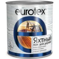 Лак яхтный "EUROTEX" полуматовый 2 л