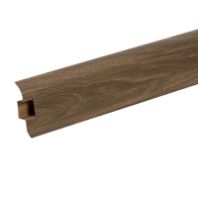 Плинтус ПВХ 55 х 2500 мм "Идеал" №292 Орех миланский