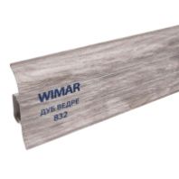 Плинтус ПВХ 58 х 2200 мм "ROYCE" WIMAR № 825 дуб пальмира