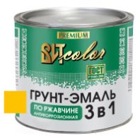 Грунт-эмаль по ржавчине Желтая 1,8 кг. "ВИТ color"