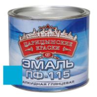 Эмаль ПФ-115 Светло-голубая 1,8 кг. "Царицынские краски"