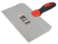 Шпатель фасадный 300 мм "Uspex" нержавеющая сталь, прорезиненая ручка