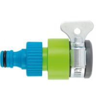 Адаптер внешний с хомутом "PALISAD" Luxe для безрезьбовых кранов до 3/4"