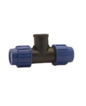 Тройник ПЭ 32х1"х32 мм. гайка