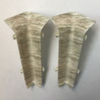 Угол внутренний ПВХ 80 мм "ROYCE" №326 Дуб рене