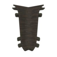 Угол внутренний ПВХ 55 мм "Идеал" №302/303 Венге черный