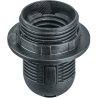 Электропатрон подвесной Е27 приж. кольц., карб. Н12 РП