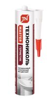 Герметик "Технониколь" санитарный силикон бесцветный 280 мл