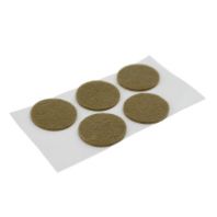 Пункт фетр. самокл. D30 мм тёмный (6 шт)