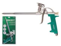 Пистолет для монтажной пены "ВОЛАТ",  цельнометаллический корпус