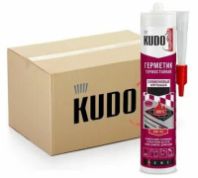 Герметик силиконовый для кровли "KUDO", прозрачный 280мл.