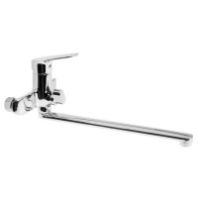 Смеситель для ванной "AMUR", хром,шар,40 мм, длинный излив,BY SNA6 L5014