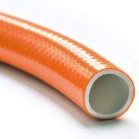 Шланг поливочный армированный D 20мм. х 3мм. "Янтарь" оранжевый, 25 м.