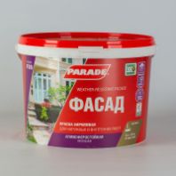 Краска фасадная "PARADE" F20 база А 0,9л / 1,4 кг