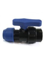 Кран шаровый ПЭ 32х1 гайка