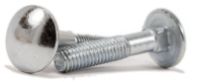 Болт DIN603 мебельный оцинк. М8х70 квадрат.подголовник  