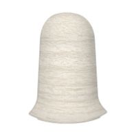 Угол наружный ПВХ 55 мм "Идеал" №252  Ясень белый