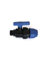 Кран шаровый ПЭ 32х1 штуцер "Спектр-Пласт", Россия